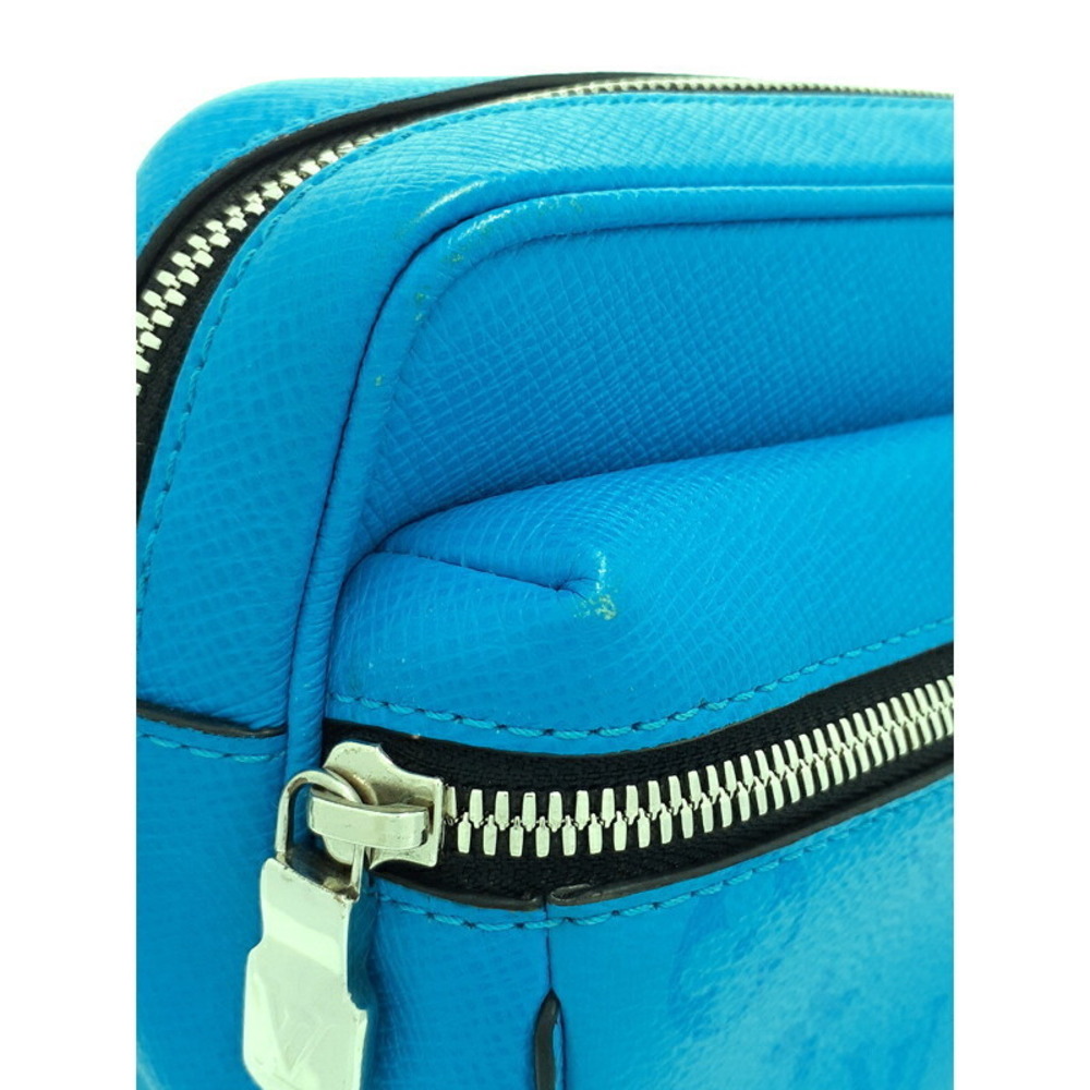 Louis Vuitton Taiga Black Leather Rama Bum Bag Outdoor Body - Picture 6 of 9